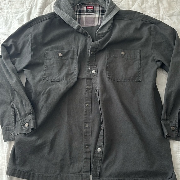 Wrangler Other - Awesome WRANGLER Denim Workwear Hooded Jacket